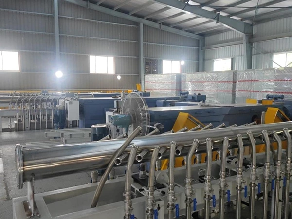 AG集团最新SSMS生产线开始在客户车间安装